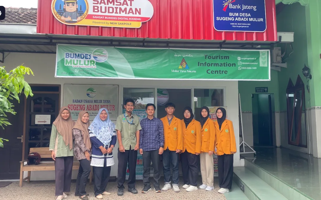 Kantor dan Tourism Information Centre BUM Desa Sugeng Abadi di Desa Mulur, Sukoharjo